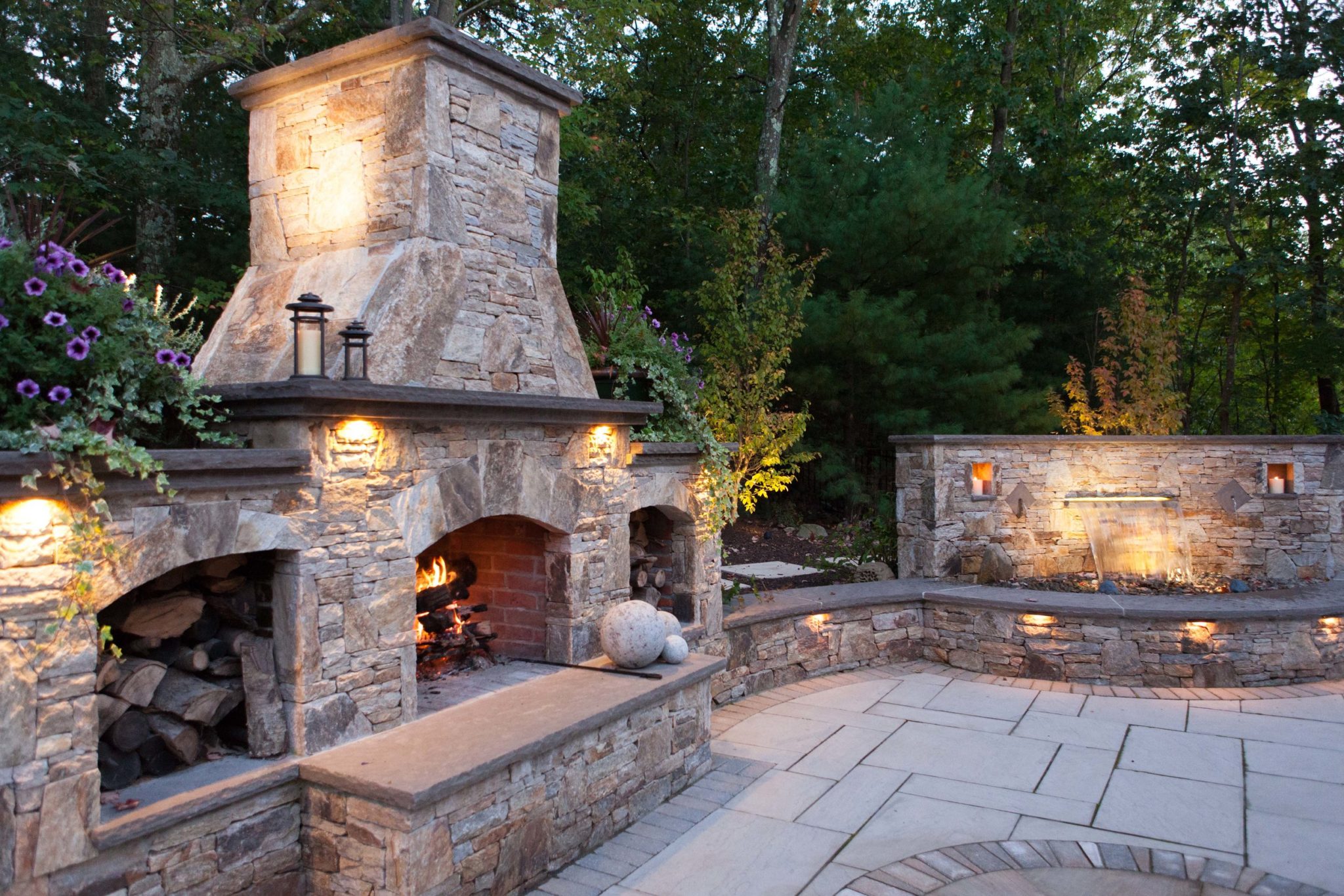 Outdoor Fireplace